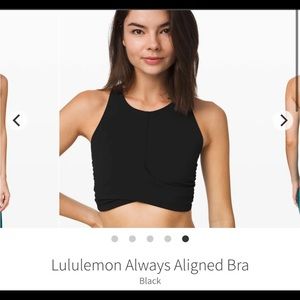 Lululemon Always Aligned Bra NWT 8